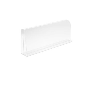 Разделитель пластиковый высотой 150 мм DIVT-T-150 с ограничителем, 380 мм