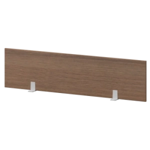 Экран для одиночного стола Арго-М СМЭ18-14 Орех гварнери/Белый