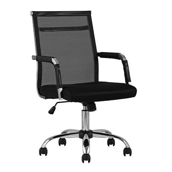 Кресло офисное TopChairs Clerk черное