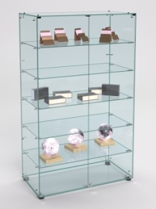 Витрина "СТЕКЛО ХИТ ПРОДАЖ" №505 (закрытая, задняя стенка - стекло)