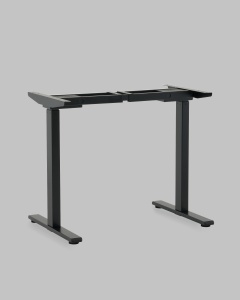 Подстолье для стола с электроприводом и регулировкой высоты, 2 мотора, память 3 уровня высоты,черный