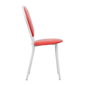 Стул Сердце, экокожа Astor 670 красный