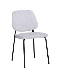 Стул обеденный Patrys светло-серый шенилл 4 шт.
