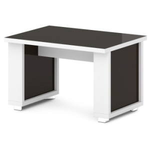 Брифинг для 2 персон, глянцевая столешница L-841 Graceцвет Alba Margarita и Мокачино