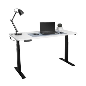 Стол с регулировкой высоты электрический LuxAlto LA-T33-2A3 черный/белый ЛДСП 180*80*2.5