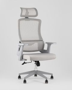 Кресло офисное TopChairs Vantage серый