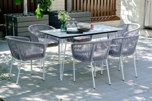 "Руссо" обеденный стол из HPL 150х80см