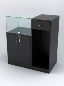 Прилавок "РИВОЛИ" №6 кассовый, Черный