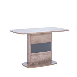 Стол раздвижной 80.540 Leset Мартин цвет Дуб сакраменто, компаньон Антрацит