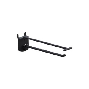 Крючок одинарный SINGLE HOOK-PH-CR-B-150 черный, в картон, длина 150 мм