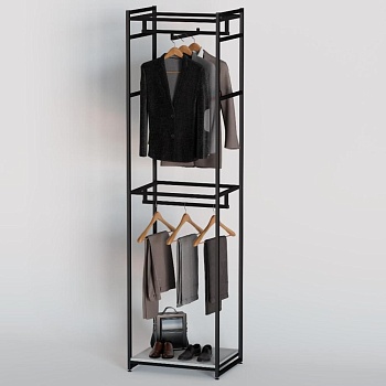 Стеллаж для одежды A2260-05-ЧБ 220х60х45