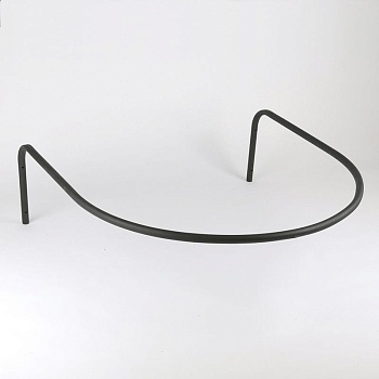 5М-Р Кабина примерочная полукруглая, 1000х1000х325Н мм, черный муар