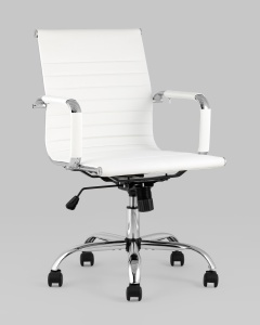 Кресло офисное TopChairs City S белое
