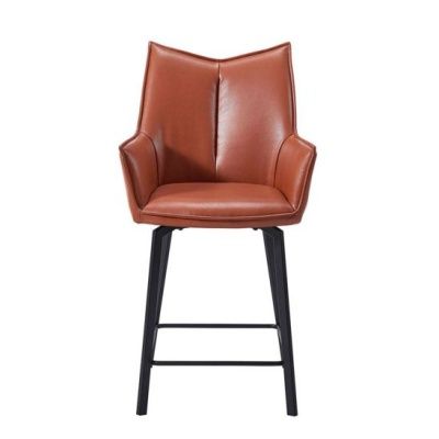 Полубарное кресло Soho, коричневое