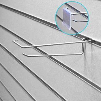 ЕК325-110  Крючок без ценникодержателя нестандарт, L=110мм, цинк