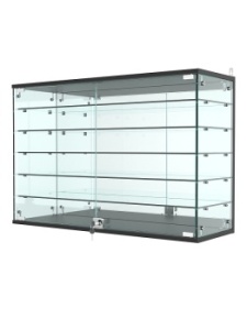 Витрина "АТРИУМ" настенная №3-6Г, Черный