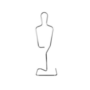 4М-К Манекен контурный детский, полированный хром, Н=1280 мм