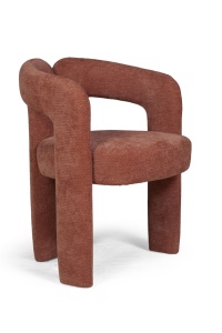 Полукресло Angie, шенилл Reef coral