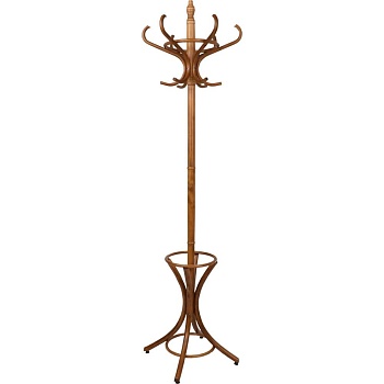 Вешалка напольная Siena, орех, дерево