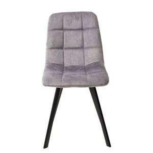 Стул CHILLI SQUARE, античный cеребристо-серый