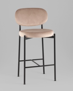 Стул полубарный Бриф VD велюр бежевый 2 шт.