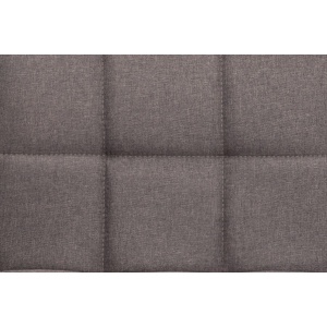 Кресло поворотное Rosio, серый, ткань