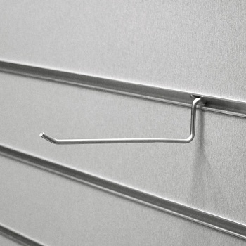 ЕК291 Крючок одинарный, L=150мм, цинк