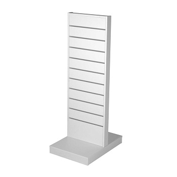 Гондола I-образная напольная 441х604х1325мм, ЛДСП 16мм, экономпанель шириной 400мм, МДФ 18мм шаг 100