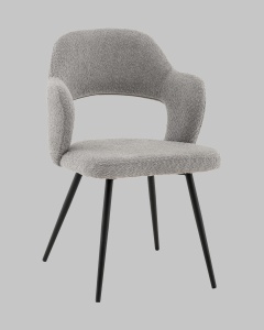 Стул Роккиана букле светло-серый