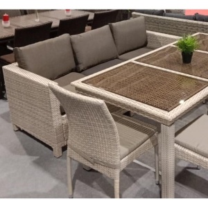 Плетеный диван S65B-W85 Latte