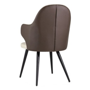 Стул Альдо с подлокотниками бежевый