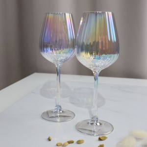 Бокал ELEGANCE, стекло, разноцветный, 5,5*22см