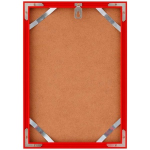 Рамка Нельсон 02, 40х60, красный глянец RAL-3020