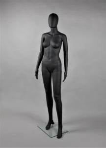 Ф-1RU.Budget Манекен женский пластиковый, безликий (бюджетный)