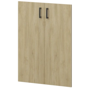 Двери из ЛДСП к широким стеллажам Аргентум НТ-601.2.Ч.Ф Баттл Рок