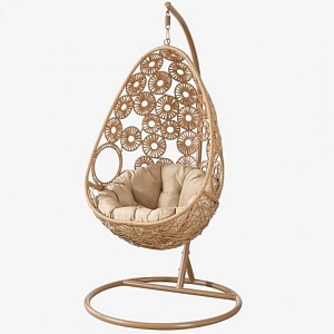 Подвесные кресла из искусственного ротанга