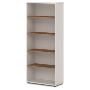 Стеллаж высокий широкий T-64 Лавана - Lavana цвет Таксония медовая и Бежевый песок