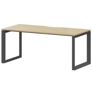 Стол на металлокаркасе Аргентум-МП НТМП.О-160 Баттл Рок/Антрацит