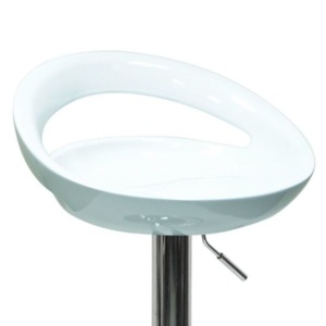 Барный стул Круз , белый глянец