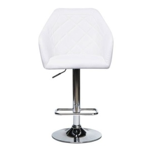 Стул барный Премьер альпийский белый