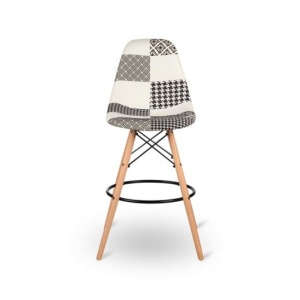 Cтул Eames DSW Patchwork Black&White
