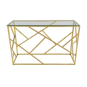 Консольный столик Арт Деко 120 x 40 золото