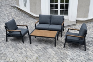 "Камелия" лаунж-зона 4-местная из алюминия