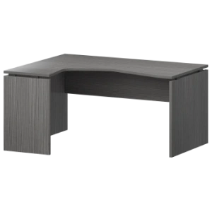 Стол эргономичный левый Аргентум НТ-040.ЛВ.Ч Лиственница