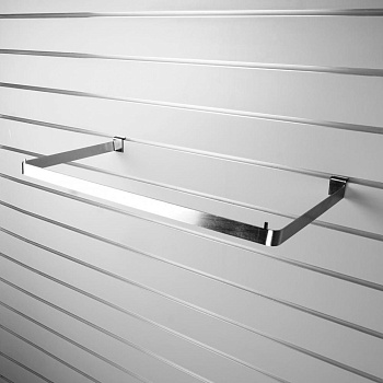 ЕК114/590 Вешало П-образное для одежды хроматированный цинк