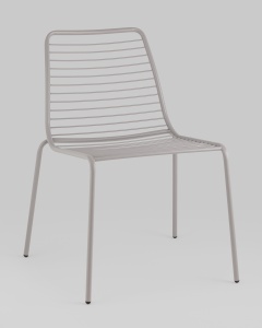 Стул Дели металл серый