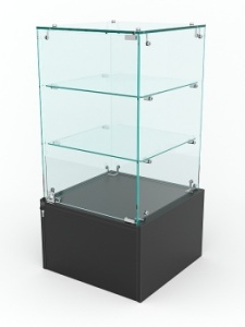 Прилавок "ИСТРА" №111-121 (с дверкой), Черный