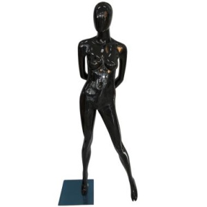 OWJ-050 Манекен женский глянцевый без лица (руки за спиной) 179/83/61/90