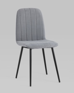 Стул Easy велюр серый