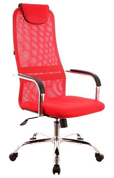 Кресло руководителя Everprof EP-708 TM Сетка Красный